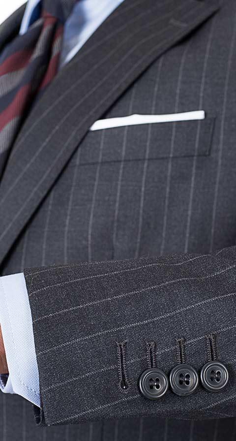 Charcoal Chalkstripe Suit