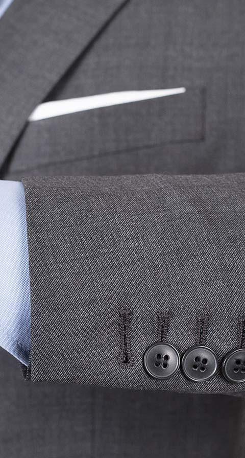 Vendetta Premium Dark Grey Pick & Pick Suit