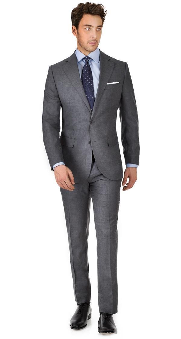 Vendetta Premium Dark Grey Pick & Pick Suit