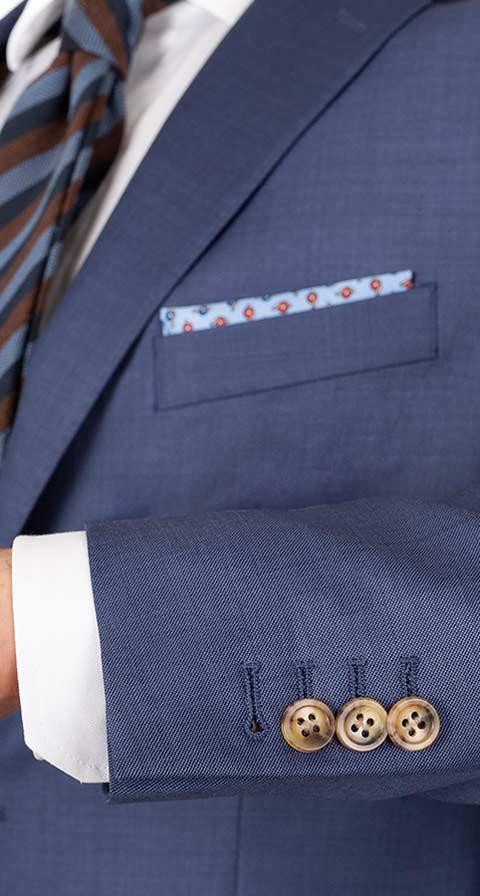 Sky Blue Pick & Pick Suit