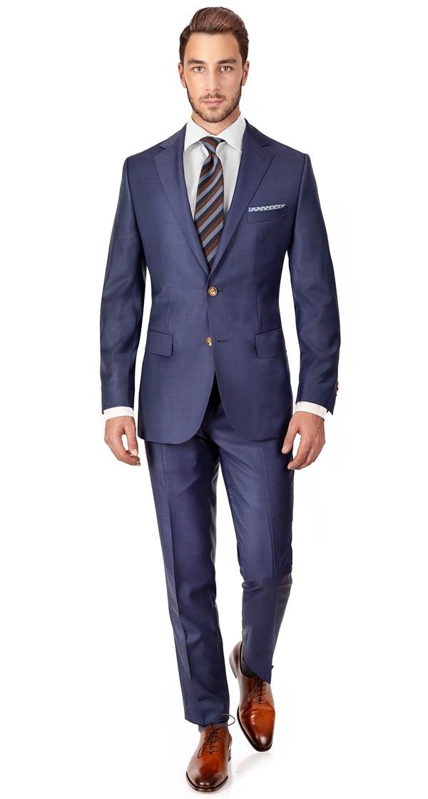 Sky Blue Pick & Pick Suit