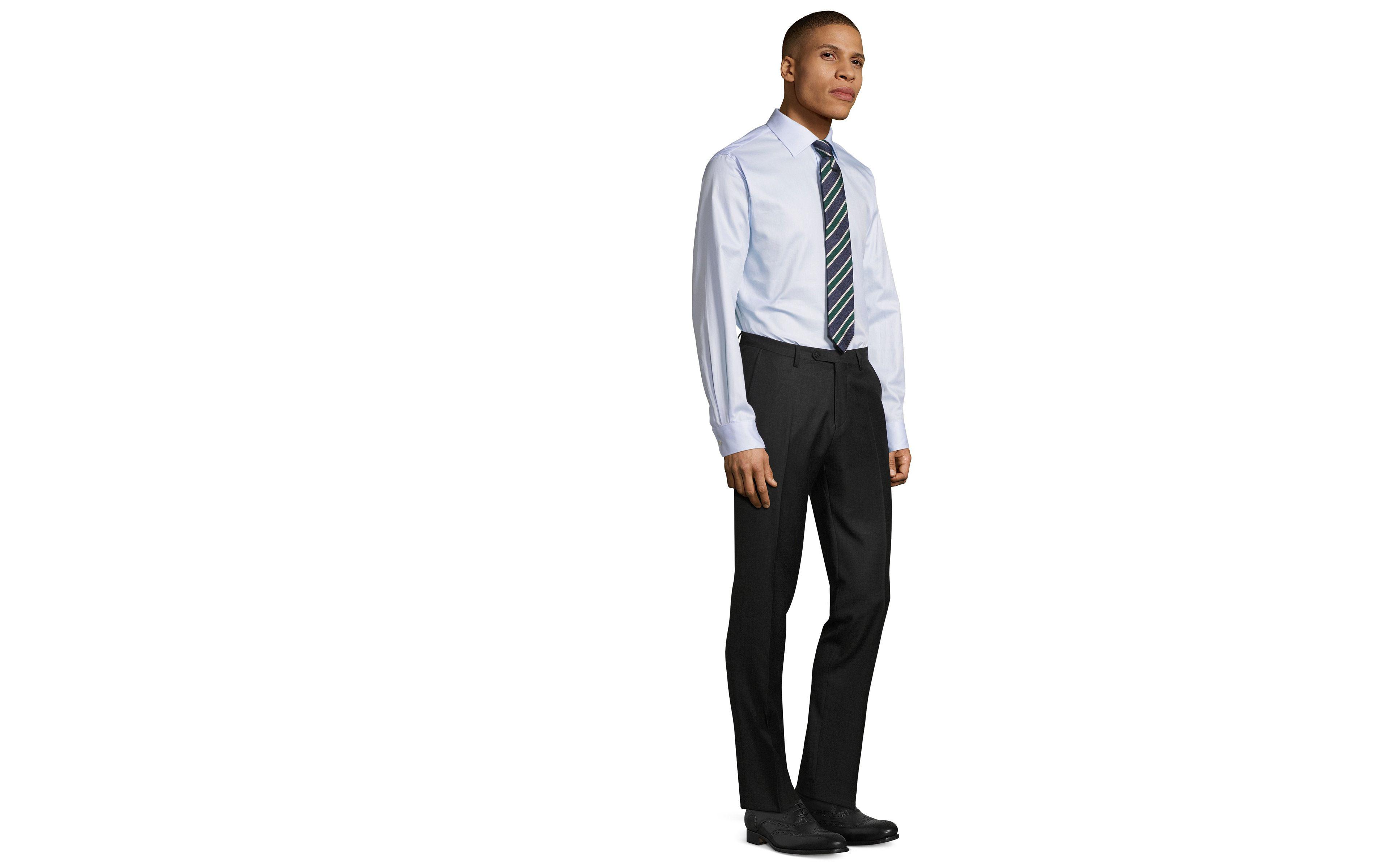 Charcoal Pick & Pick Dress Pants