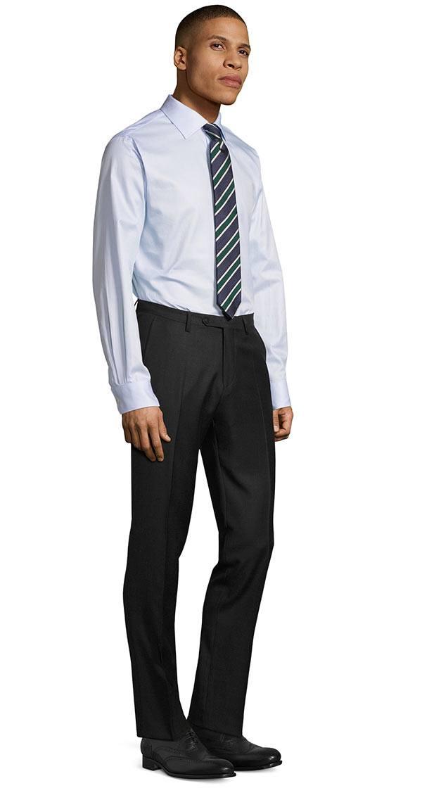 Charcoal Pick & Pick Dress Pants