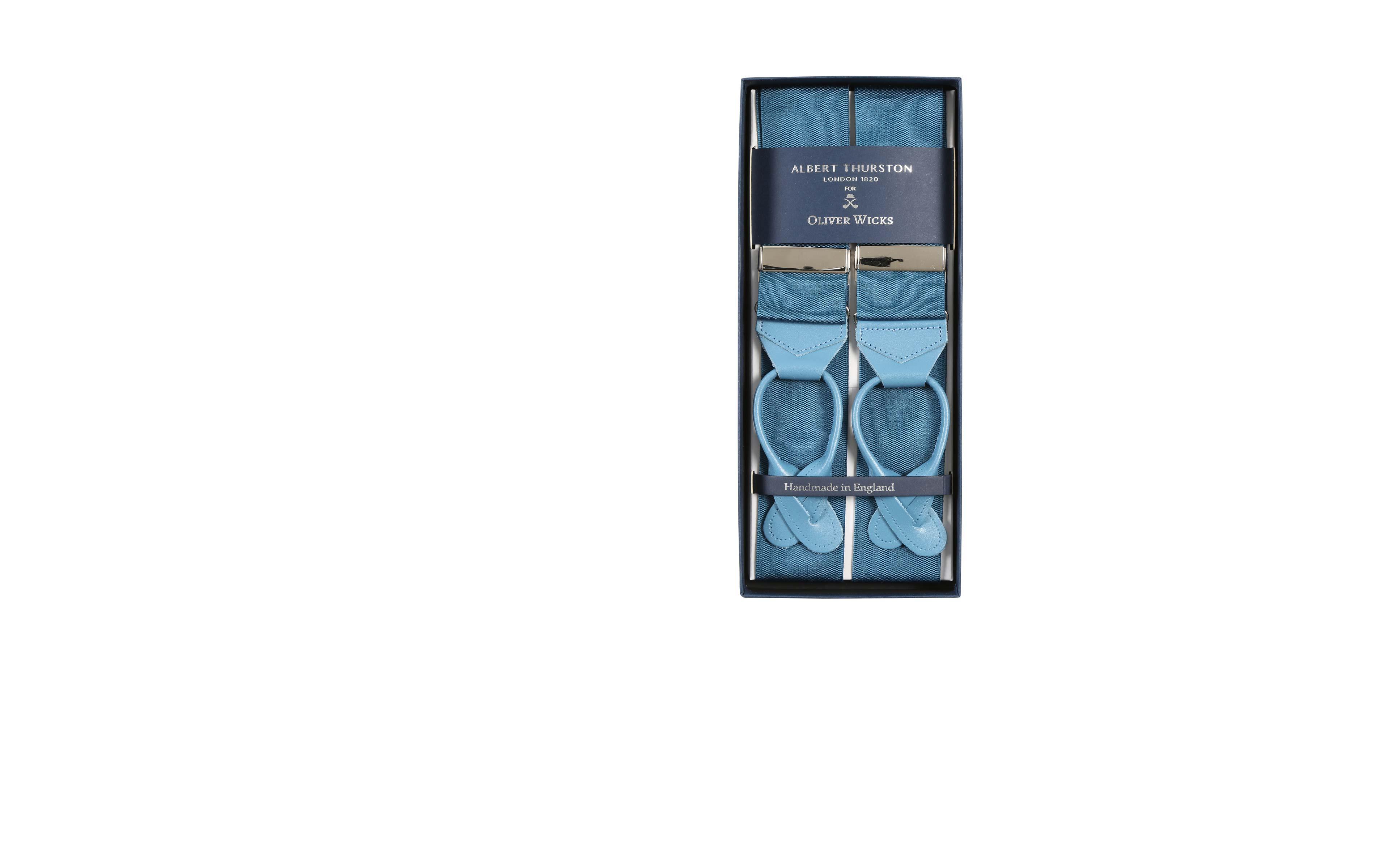 Antarctica Blue Suspenders