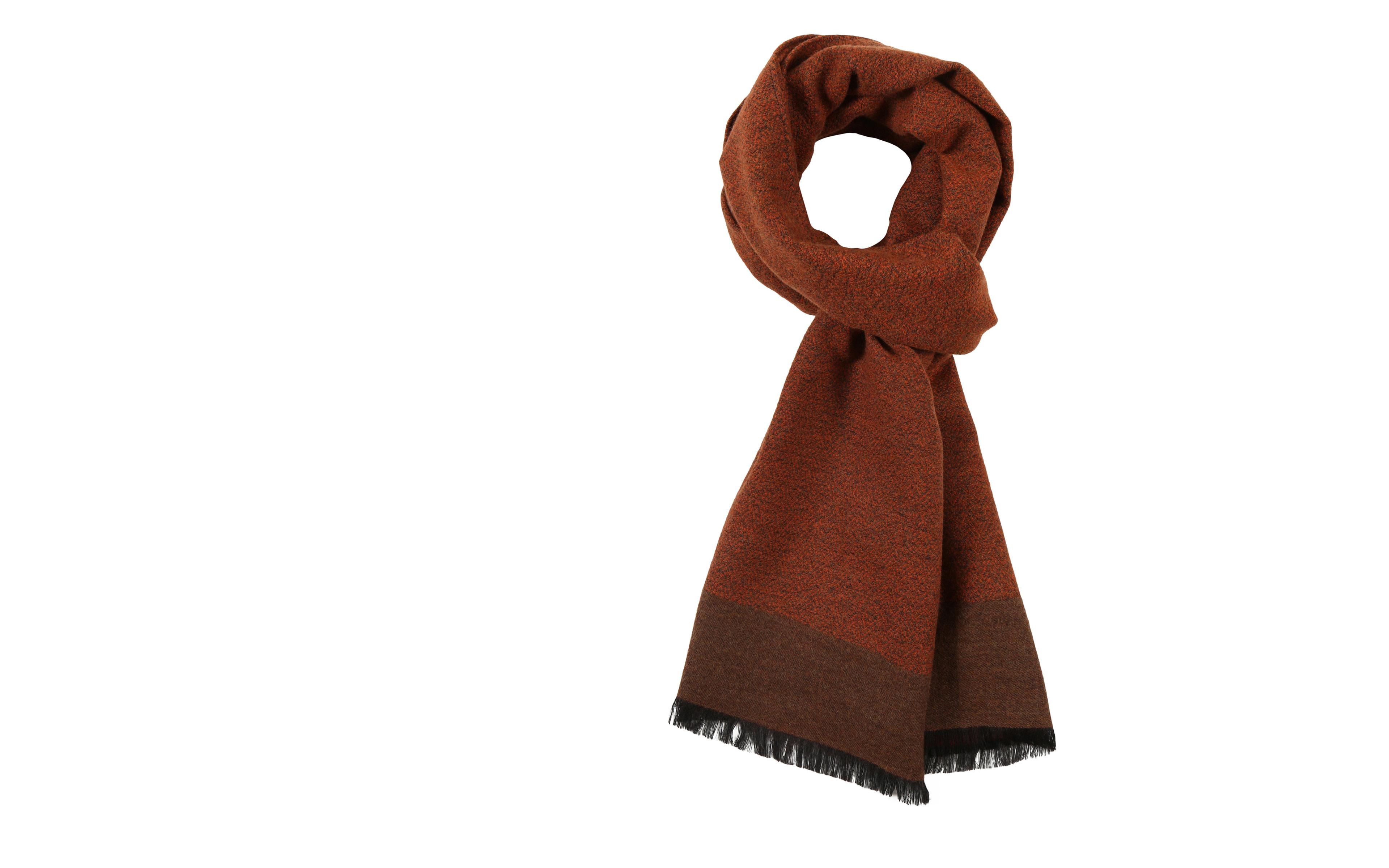 Copper Wool & Silk scarf