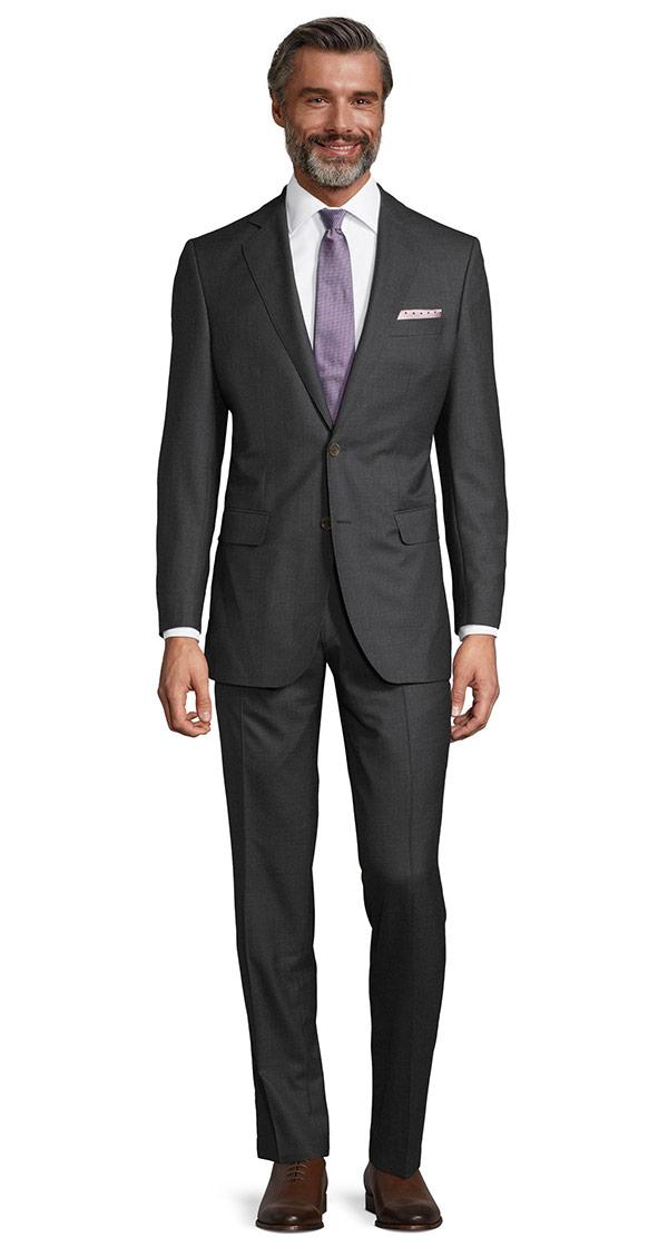 Vendetta Premium Charcoal Pick & Pick Suit