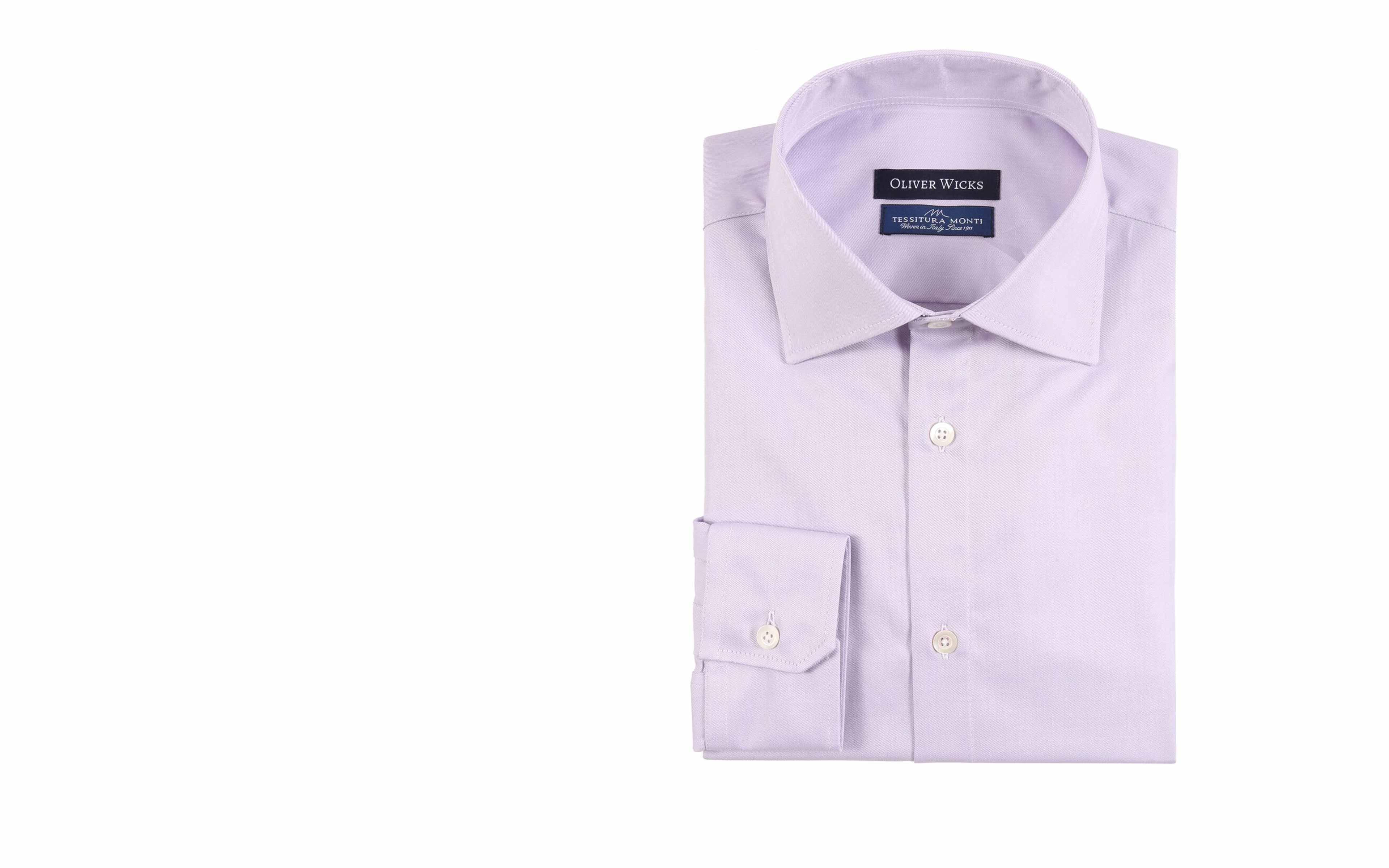 Lavender Cotton Twill Shirt