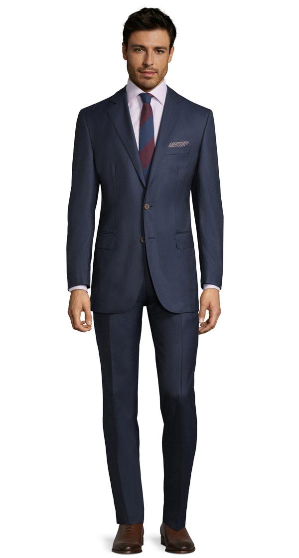 Vendetta Premium Navy Pick & Pick Suit