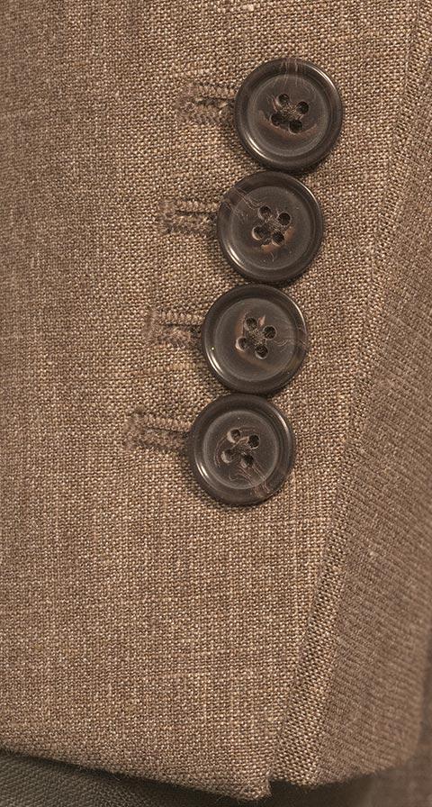 Sand Wool & Linen Suit