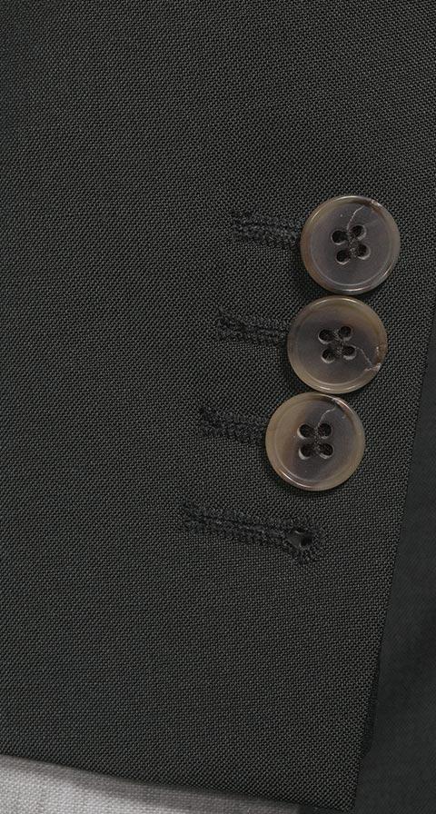 Dark Green Wool & Mohair Suit