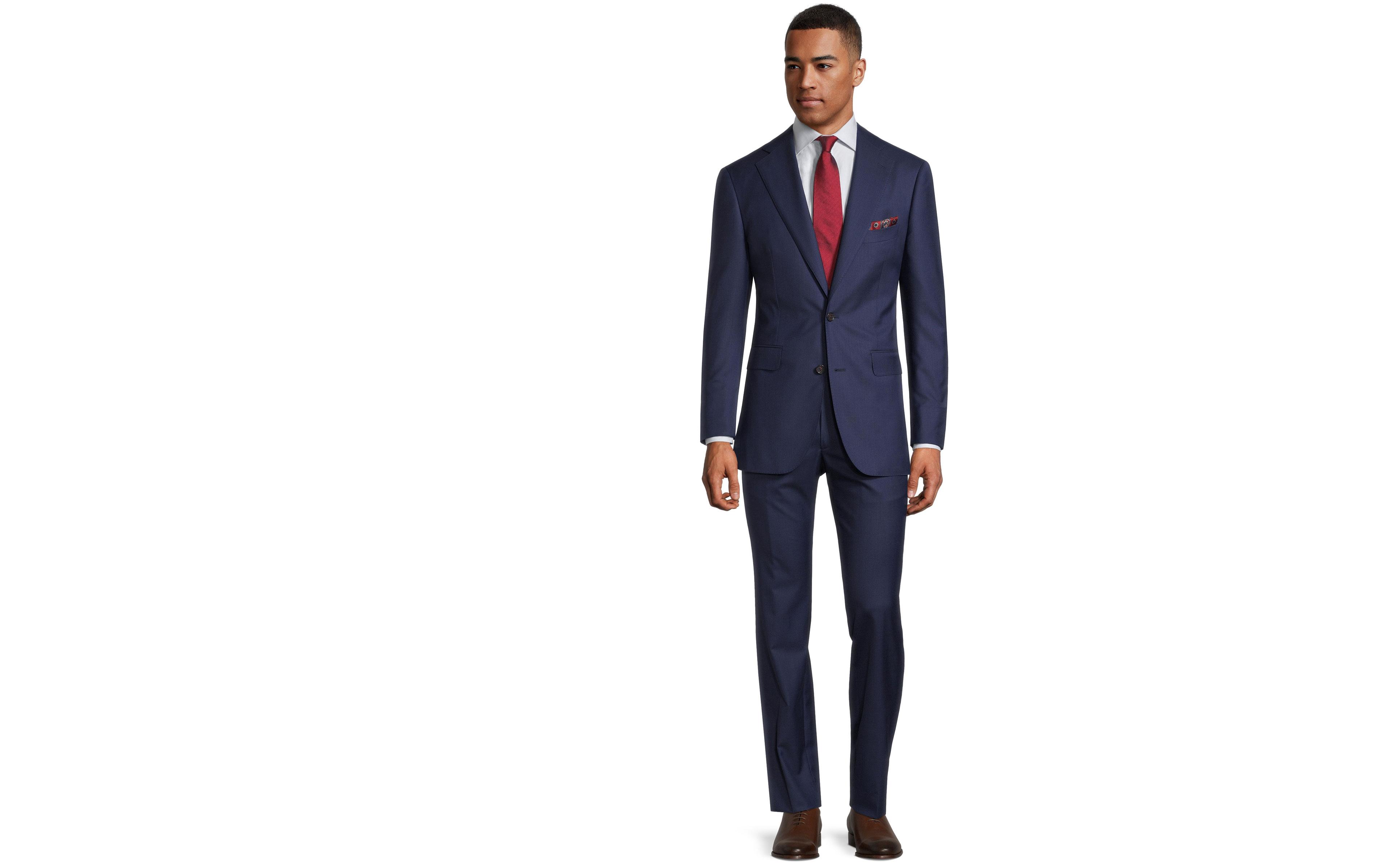 Vendetta Premium Solid Navy Suit