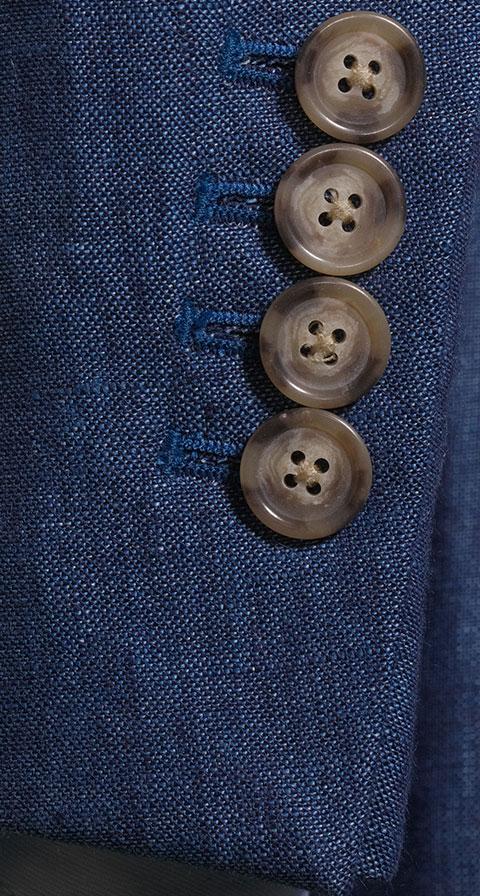 Catalina Blue Linen Suit