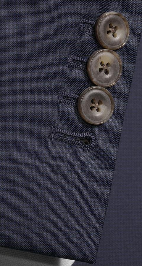 Navy Micro Houndstooth Suit