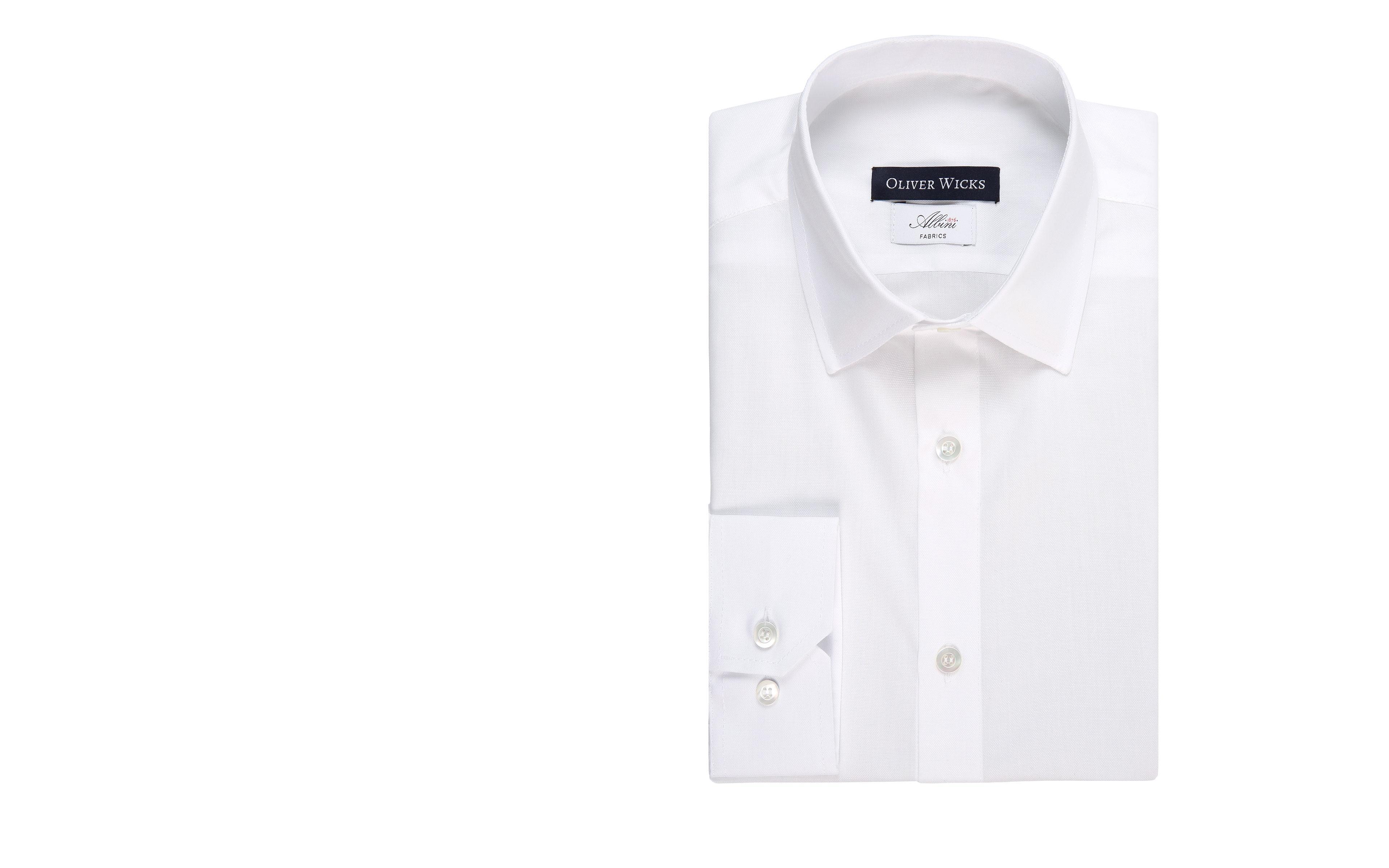 White Pinpoint Shirt