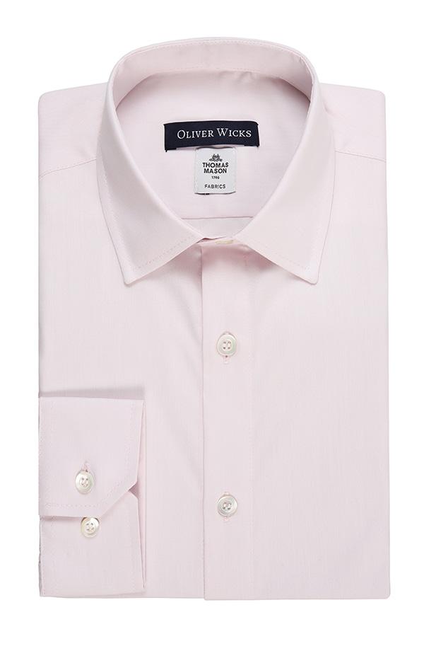 Pastel Pink Pinpoint Shirt