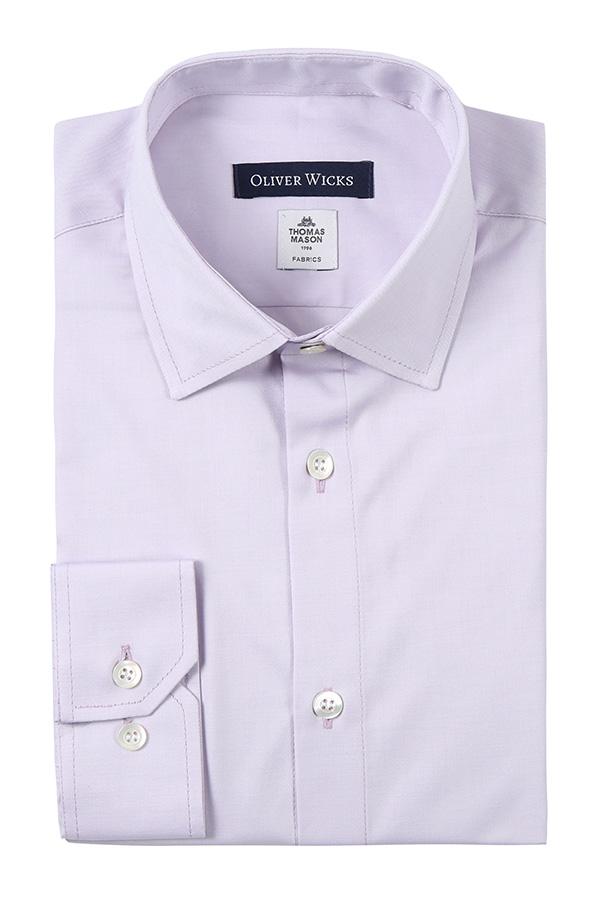 Lavender Pinpoint Shirt