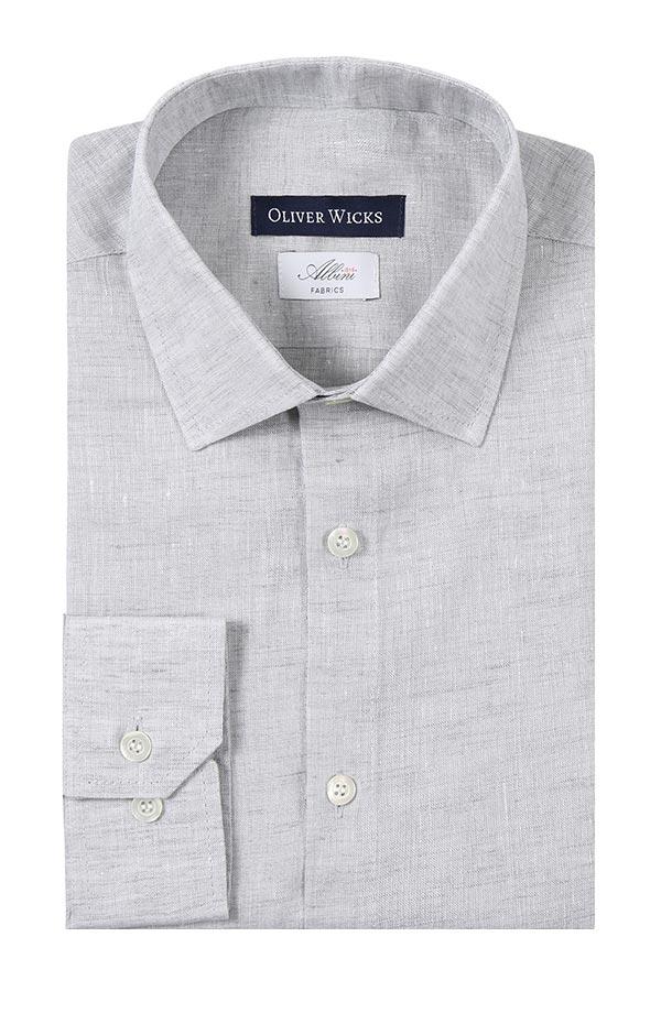 Light Grey Linen Shirt