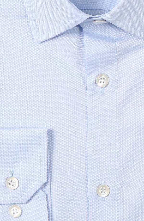 Light Blue Cotton Oxford Shirt