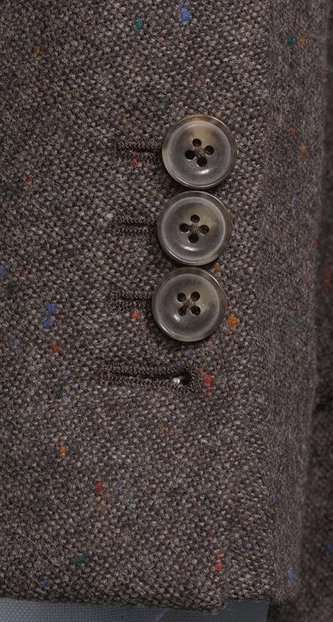 Brown Donegal Tweed Suit