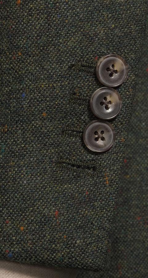 Green Donegal Tweed Suit