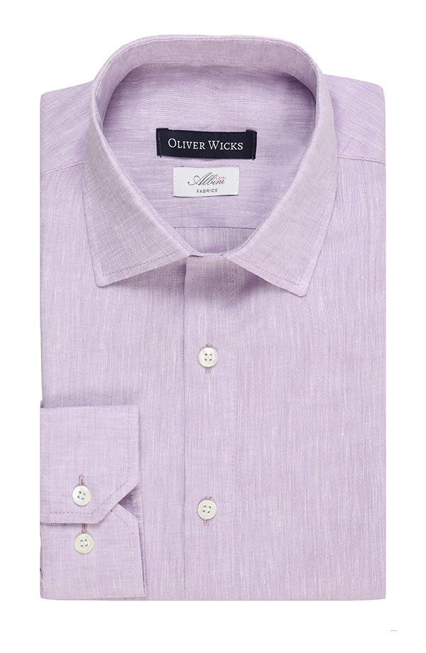 Light Lavender Linen Shirt