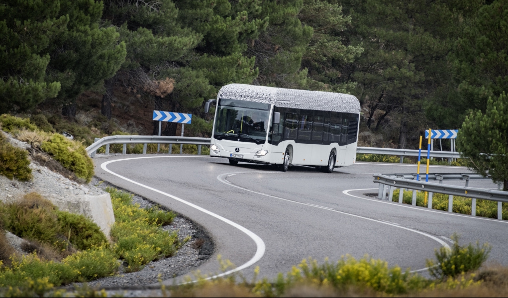 mercedes citaro electric bus