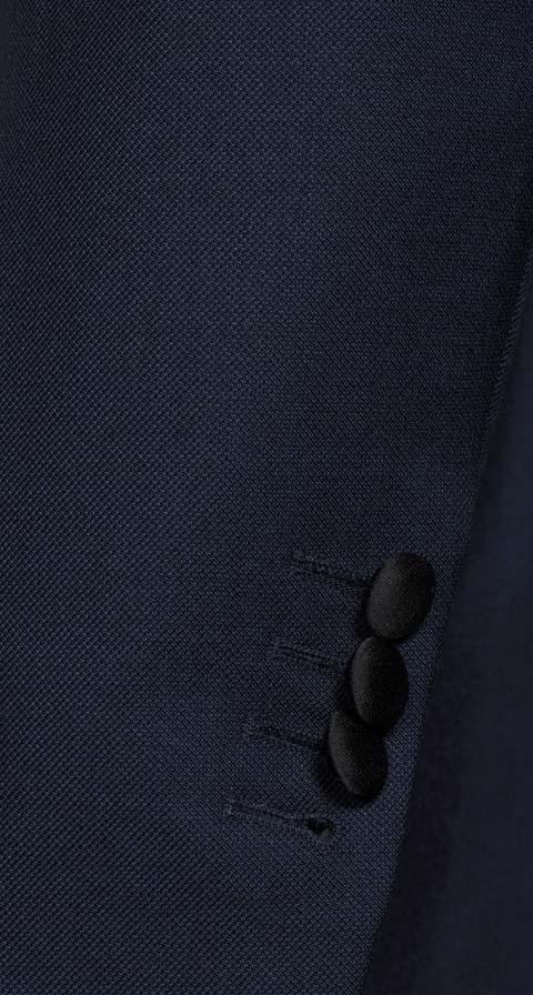 Blue Sharkskin Tuxedo