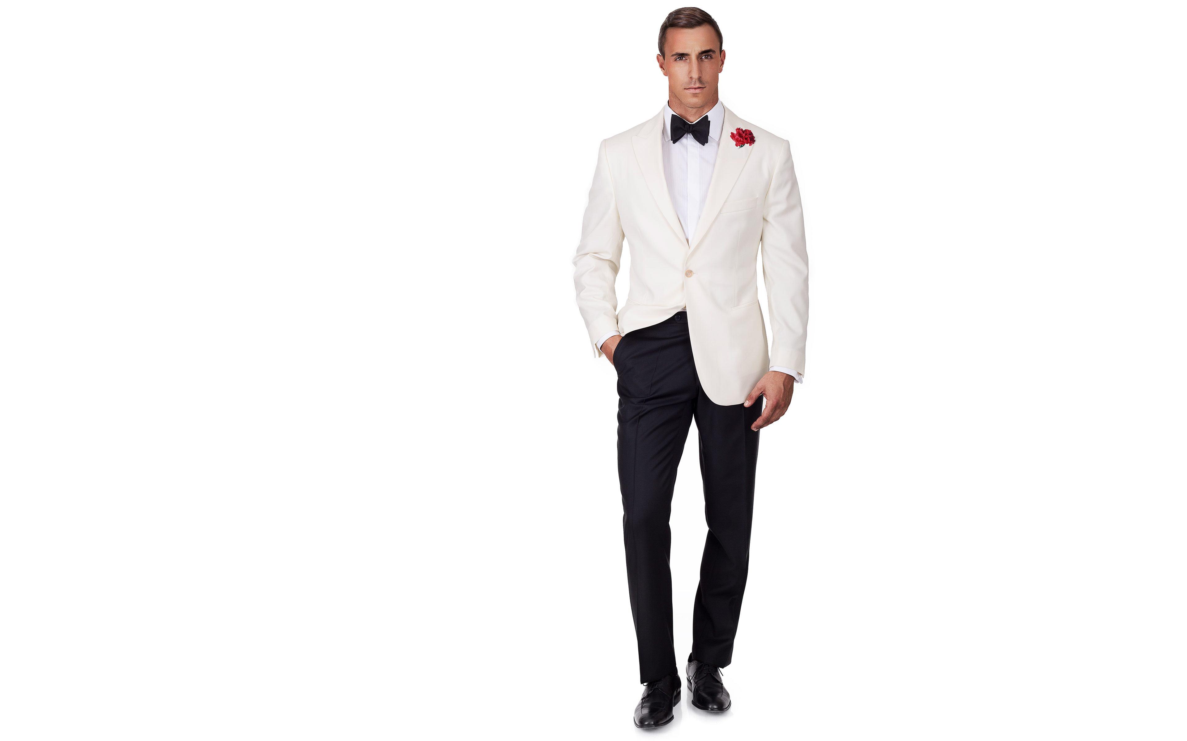 Ivory Dinner Jacket & Dress Pants