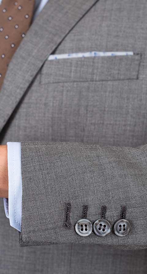 Grey Pick & Pick Suit