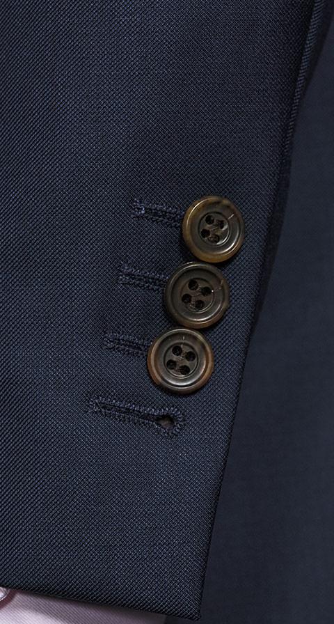 Navy Blue Pick & Pick Suit