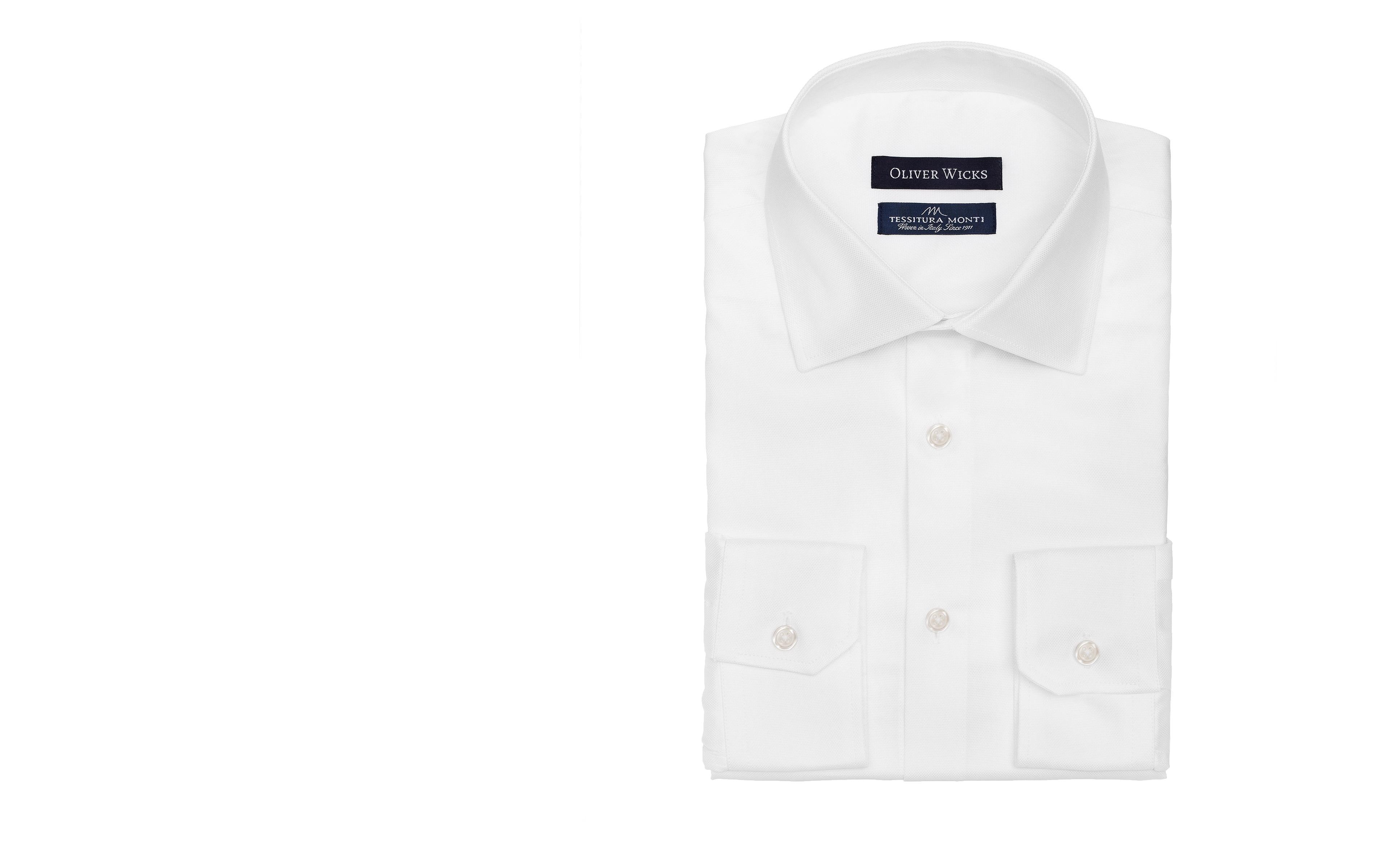 White Cotton Royal Oxford Shirt