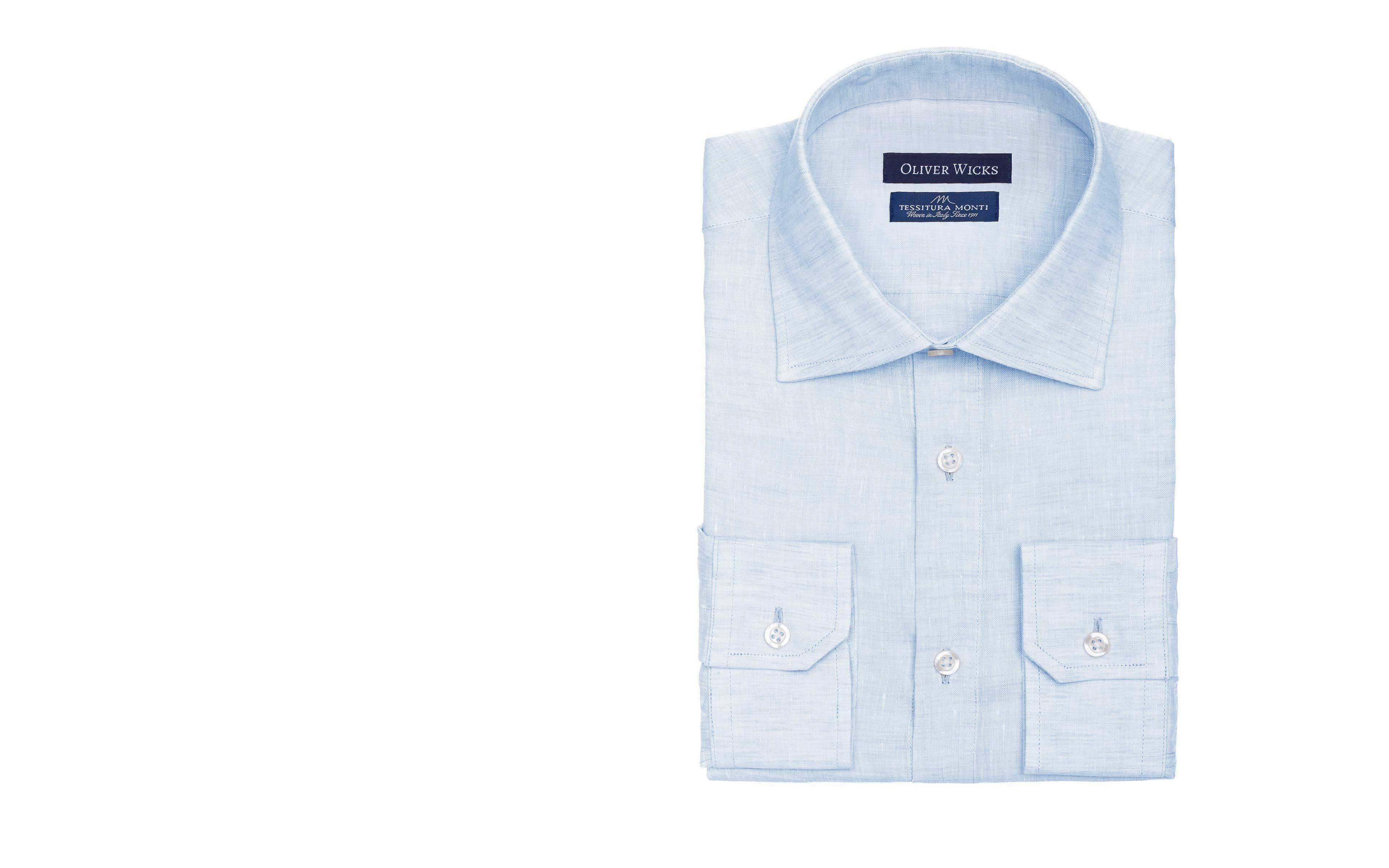 Light Blue Linen Shirt