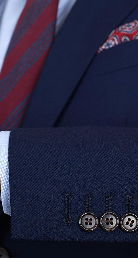 11 oz Navy Twill Suit