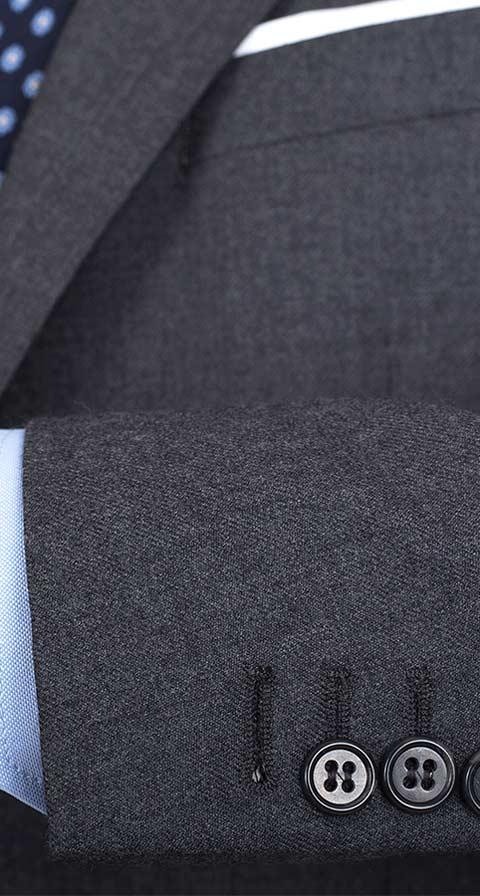 11 oz Grey Twill Suit