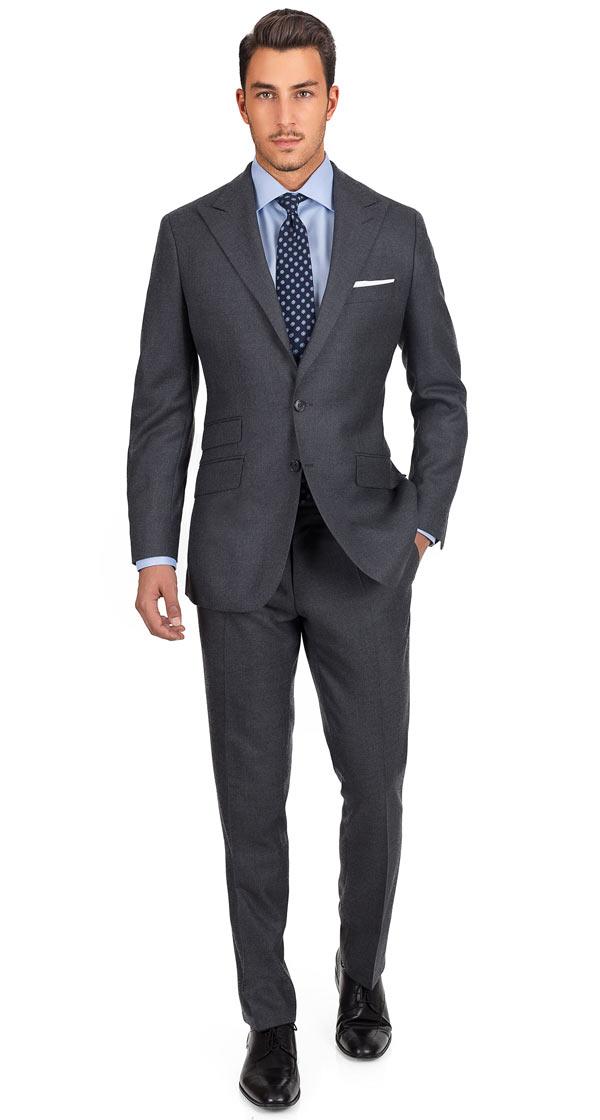 11 oz Grey Twill Suit