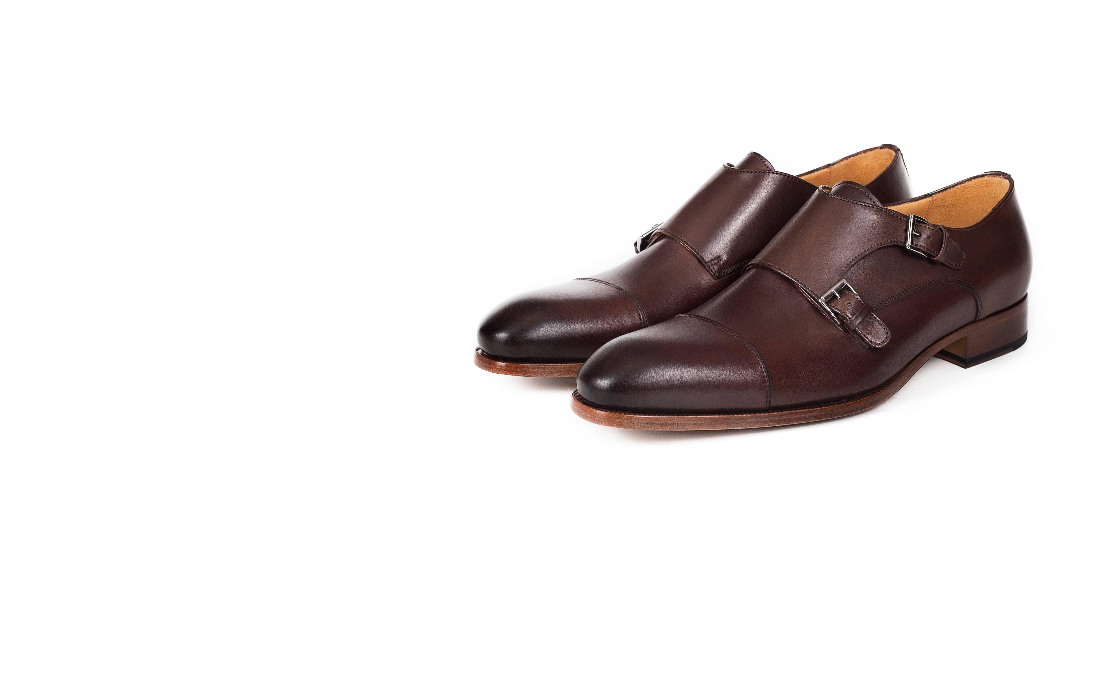 Dark Brown Double Monks