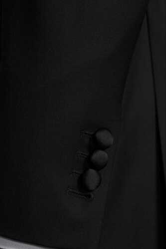 Black Jacket Sleeve Buttons