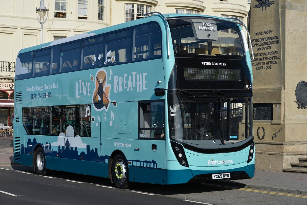 alexander dennis hybrid bus