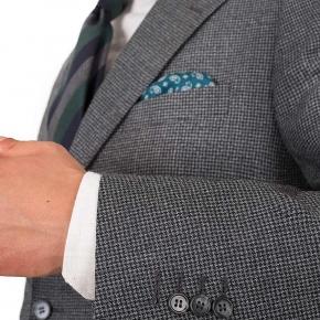 Dark Grey Houndstooth 3 Piece Suit - thumbnail image 3