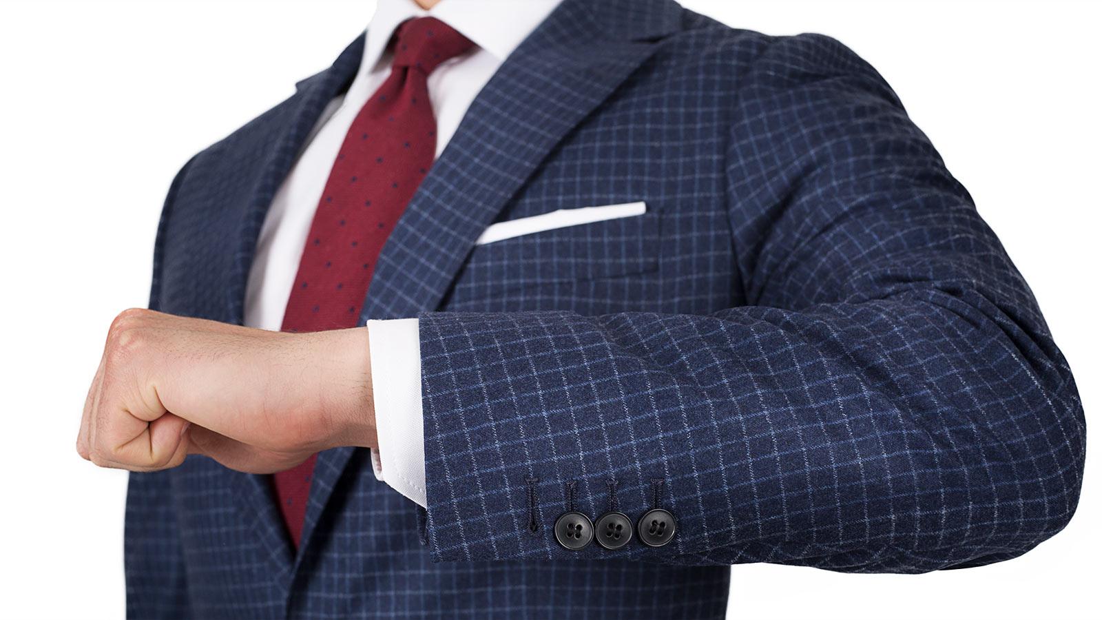 Blue Check Suit - slider image 