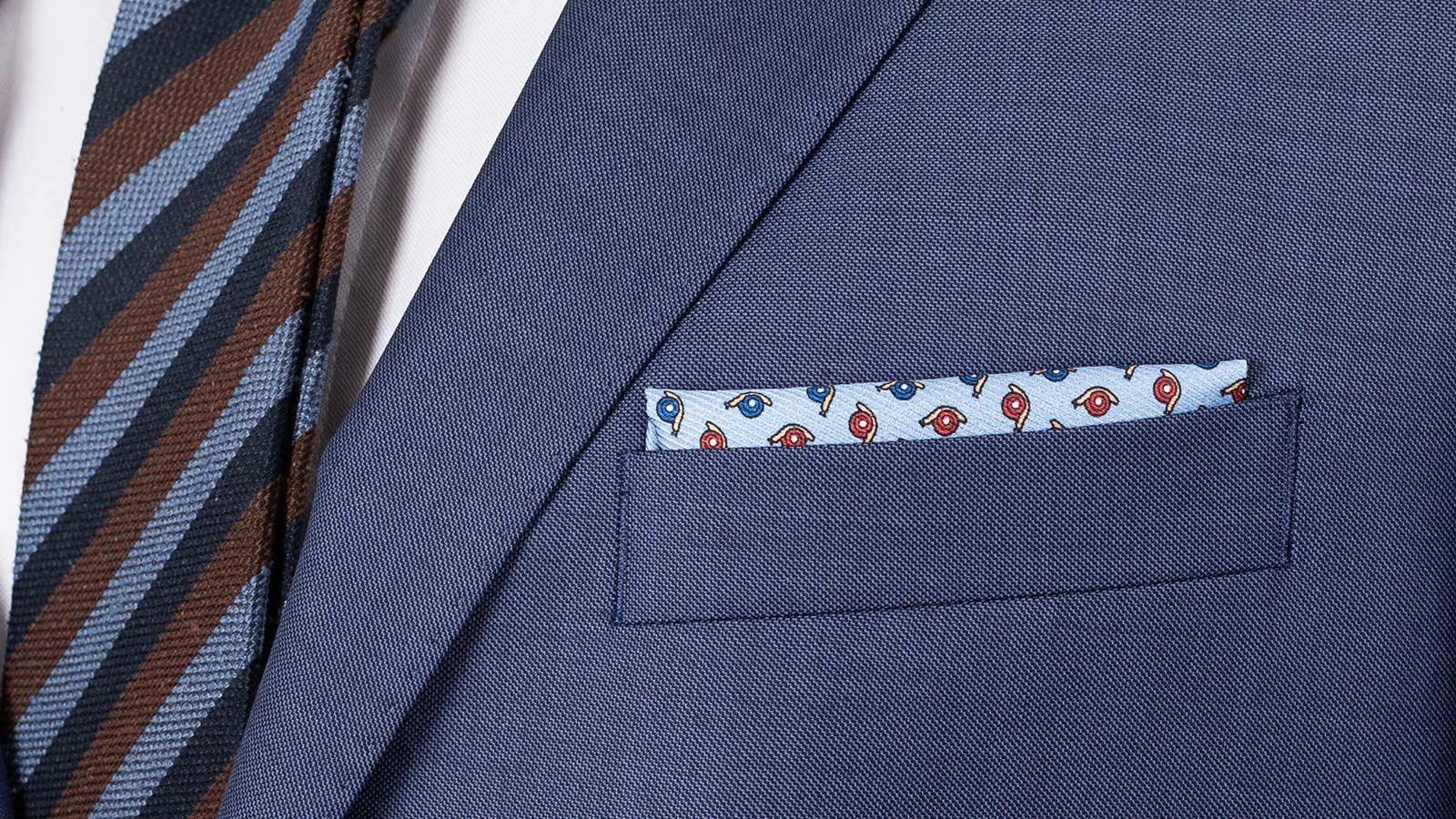 Sky Blue Pick & Pick Suit - slider image 1