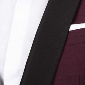 Burgundy Wool & Mohair Dinner Suit - thumbnail image 1