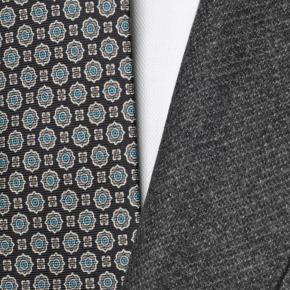 Grey Twill Wool & Cashmere Suit - thumbnail image 2