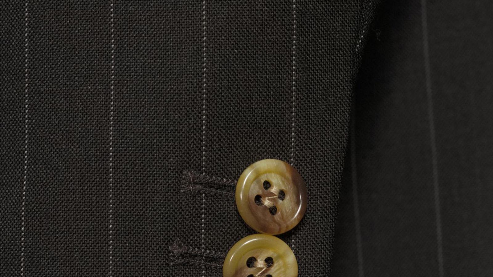 Vendetta Premium Brown Pinstripe Suit - slider image 1