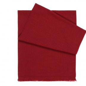 Solid Red Wool Scarf  - thumbnail image 1