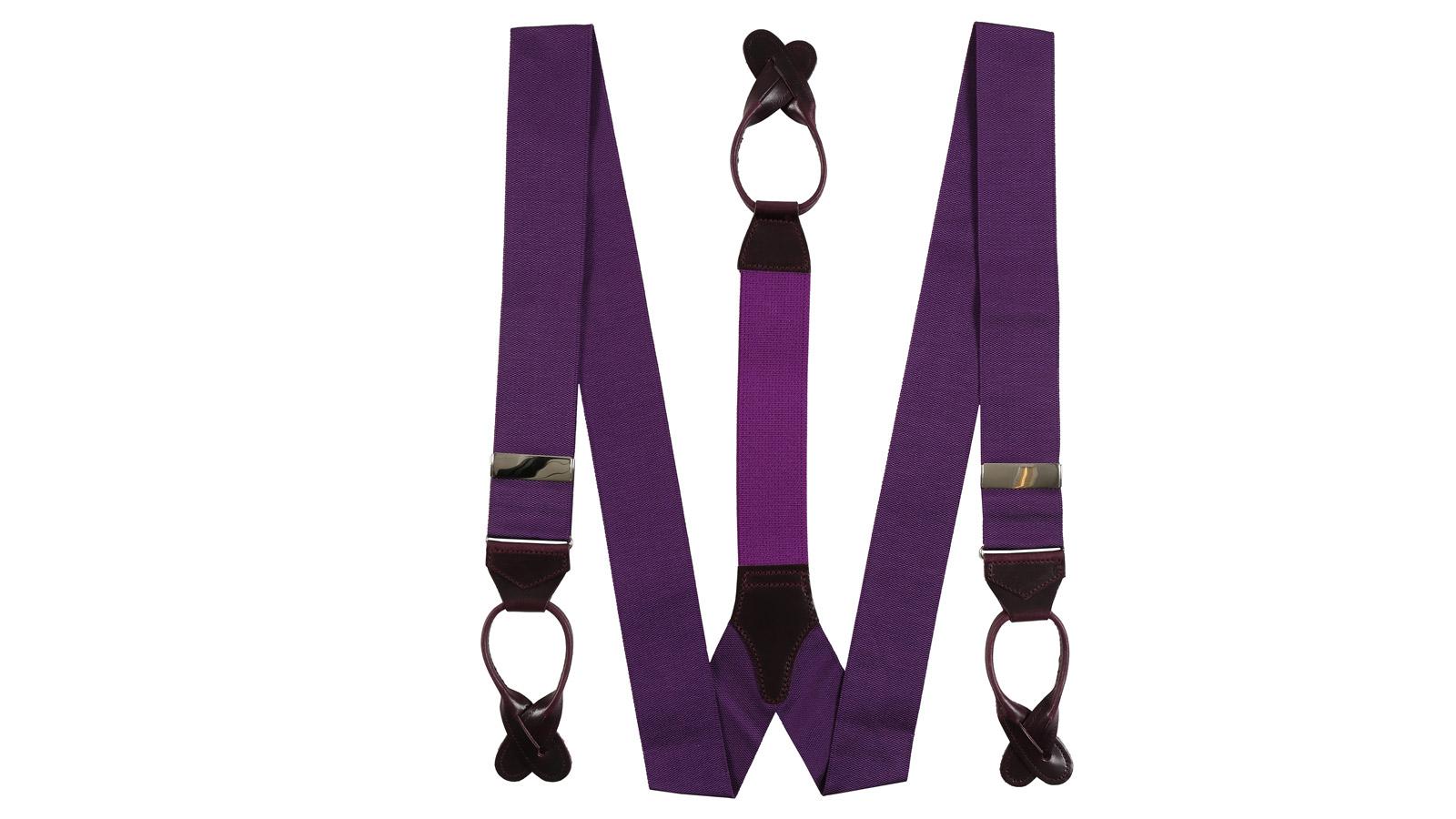 Corinth Purple Suspenders - slider image 