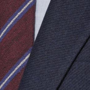 Navy Wool & Cashmere Suit - thumbnail image 1