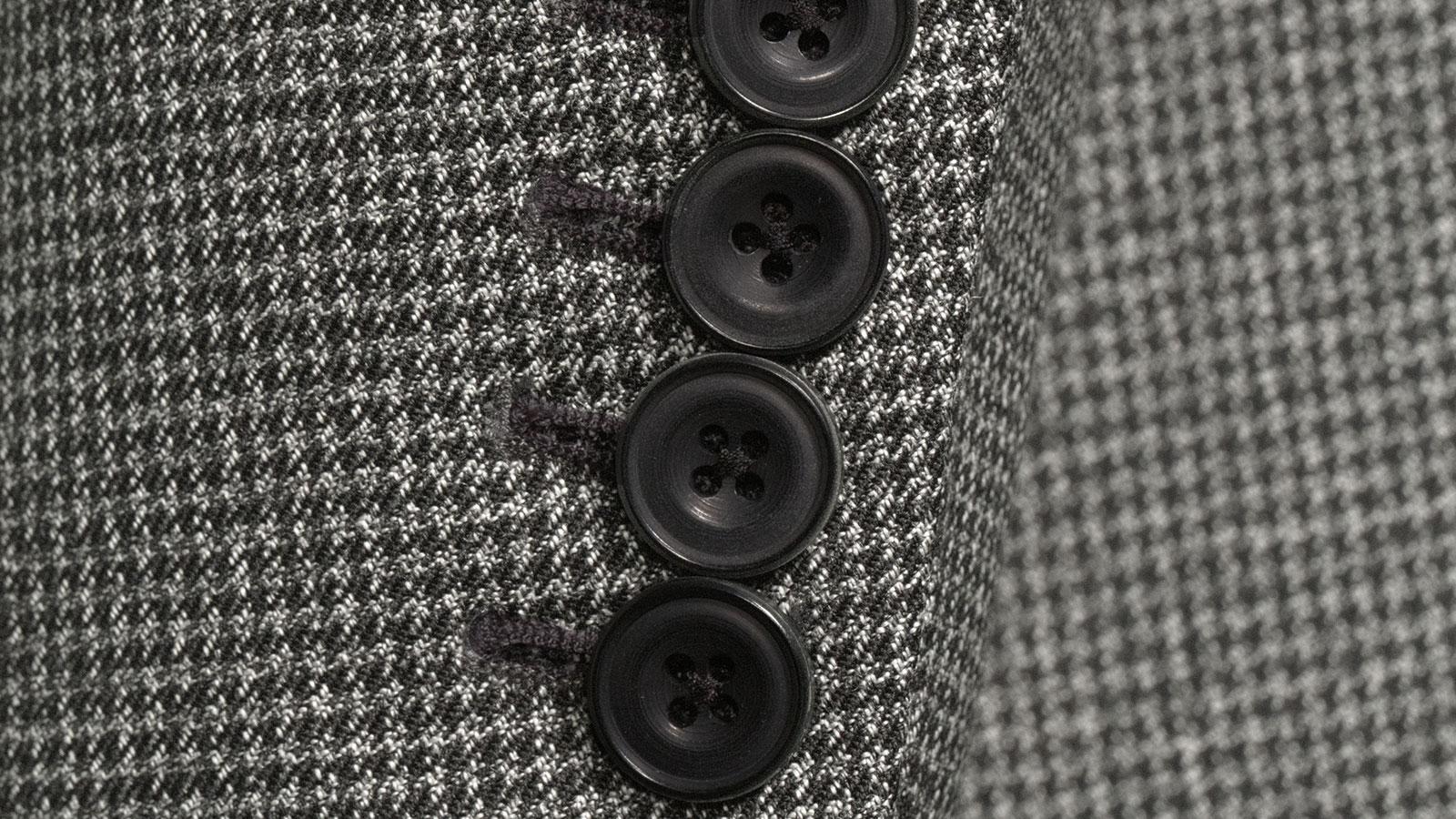 Dark Grey Houndstooth Suit - slider image 1