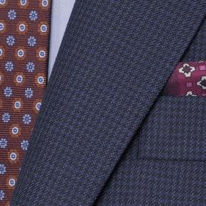 Navy Houndstooth Suit - thumbnail image 1