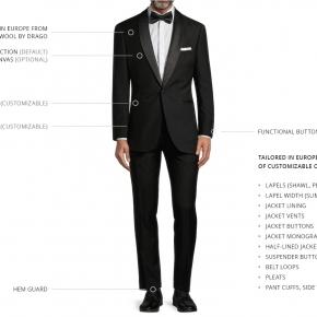 Deep Black Tuxedo - thumbnail image 3